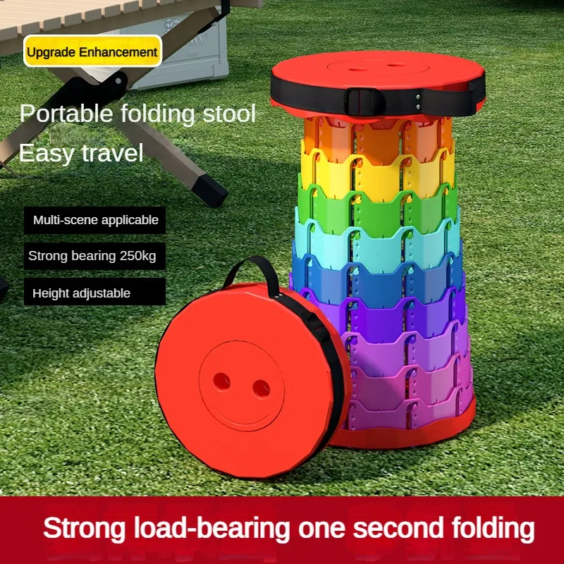 

Portable Outdoor Portable Folding Stool for Home Use,multifunctional Shoe Changing, Simple and Lightweight Leisure Fishing Stool