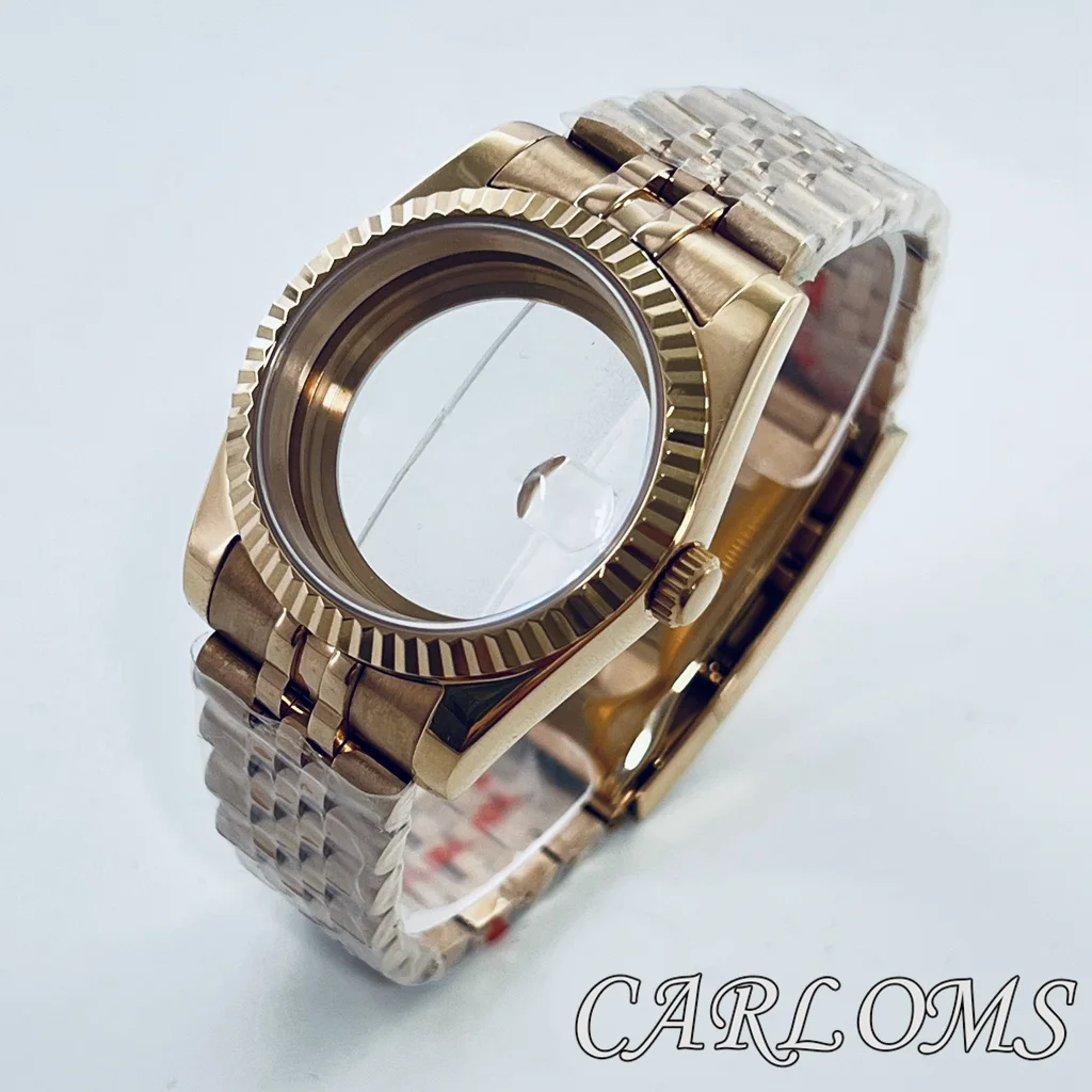 Top Watch Parts 36mm 40mm ETA2824 PT5000 NH34 NH35 NH36 NH70 NH72 4R35 4R36 Watch Case With Sapphire Glass 10ATM Waterproof