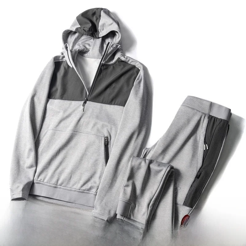

England High End Men's Sweatirt Sweatpants Sportswear Casual Set Long Sve Spring Collection Faionable Active Wear