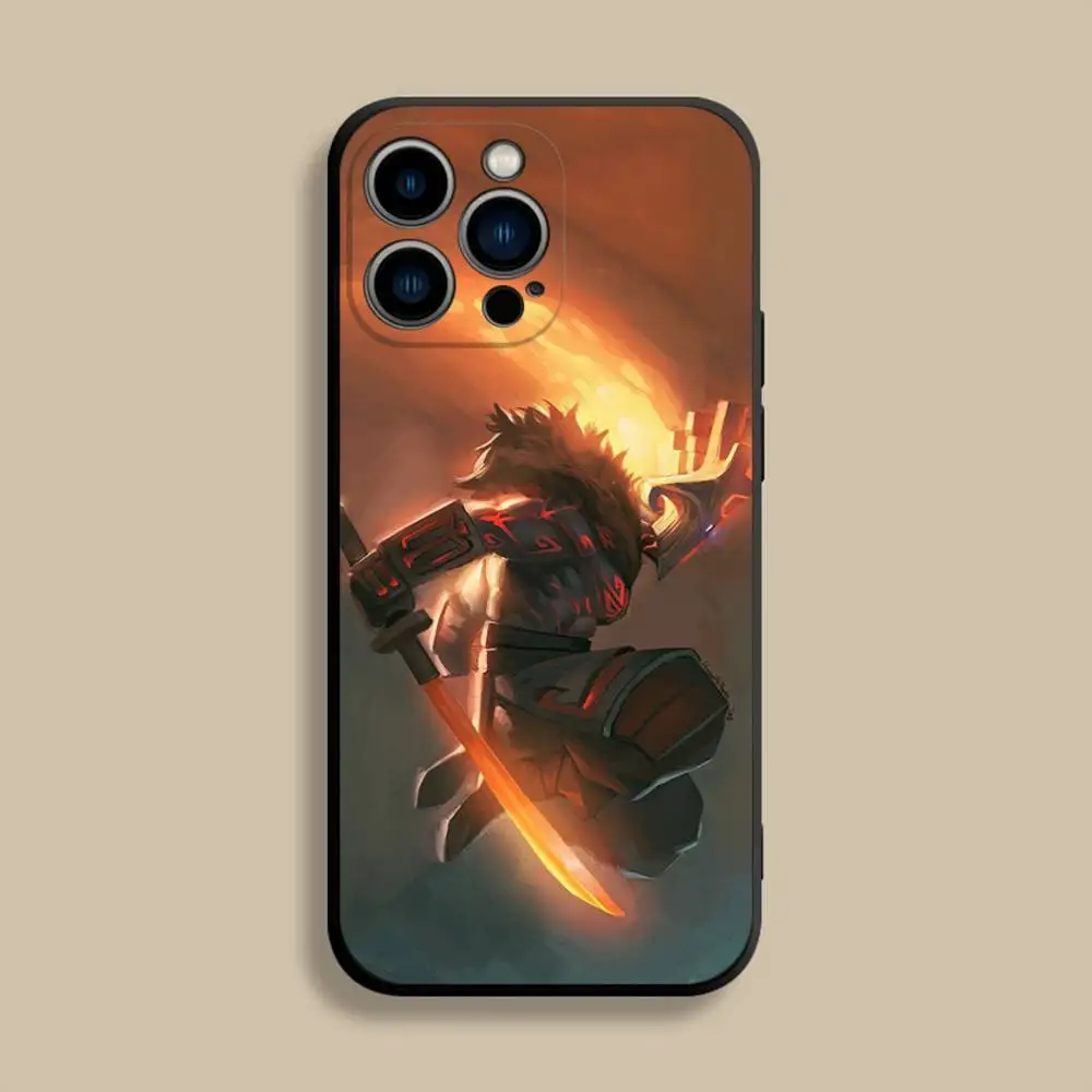 حافظة هاتف D-Dota-a 2 رائعة لهاتف iPhone 17,16,15,14,13,12,Pro,Max,Plus,E,SE4,Air,غطاء ناعم أسود صغير #3