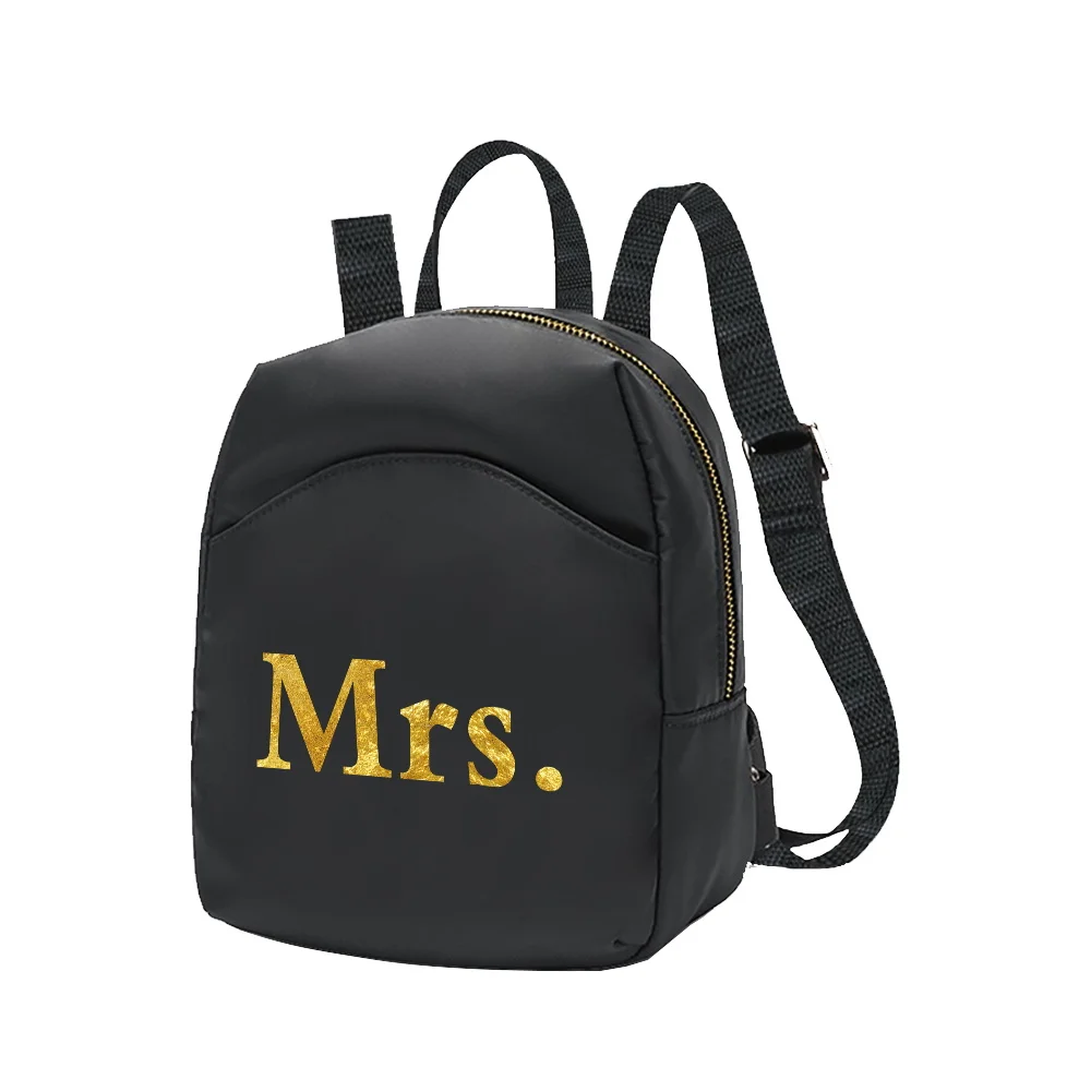 カスタマイズされた名前レジャーバックパックミニトラベルバッグ女性のバックパックポータブル通勤収納バッグカスタマイズされた製品