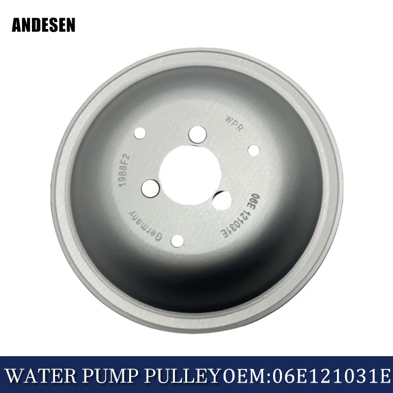 

95810609123 06E121031B 06E121031F 06E121031E Water pump pulley suitable for Porsche Cayenne, Audi Q7A4A5A6A8 Volkswagen Touareg