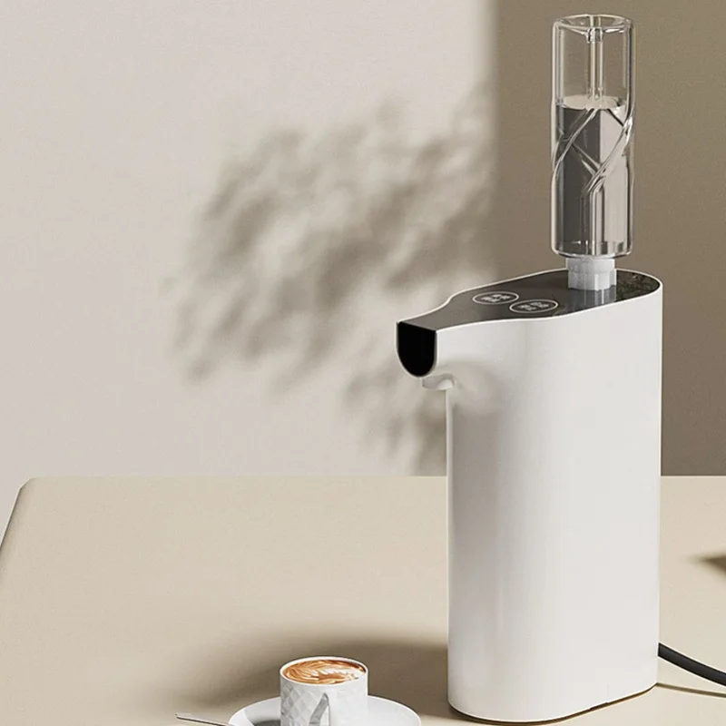 

LED Display 1800W Portable Instant Hot Water Dispenser 5 Temps 2 Outputs Child Lock Bottled Warmer