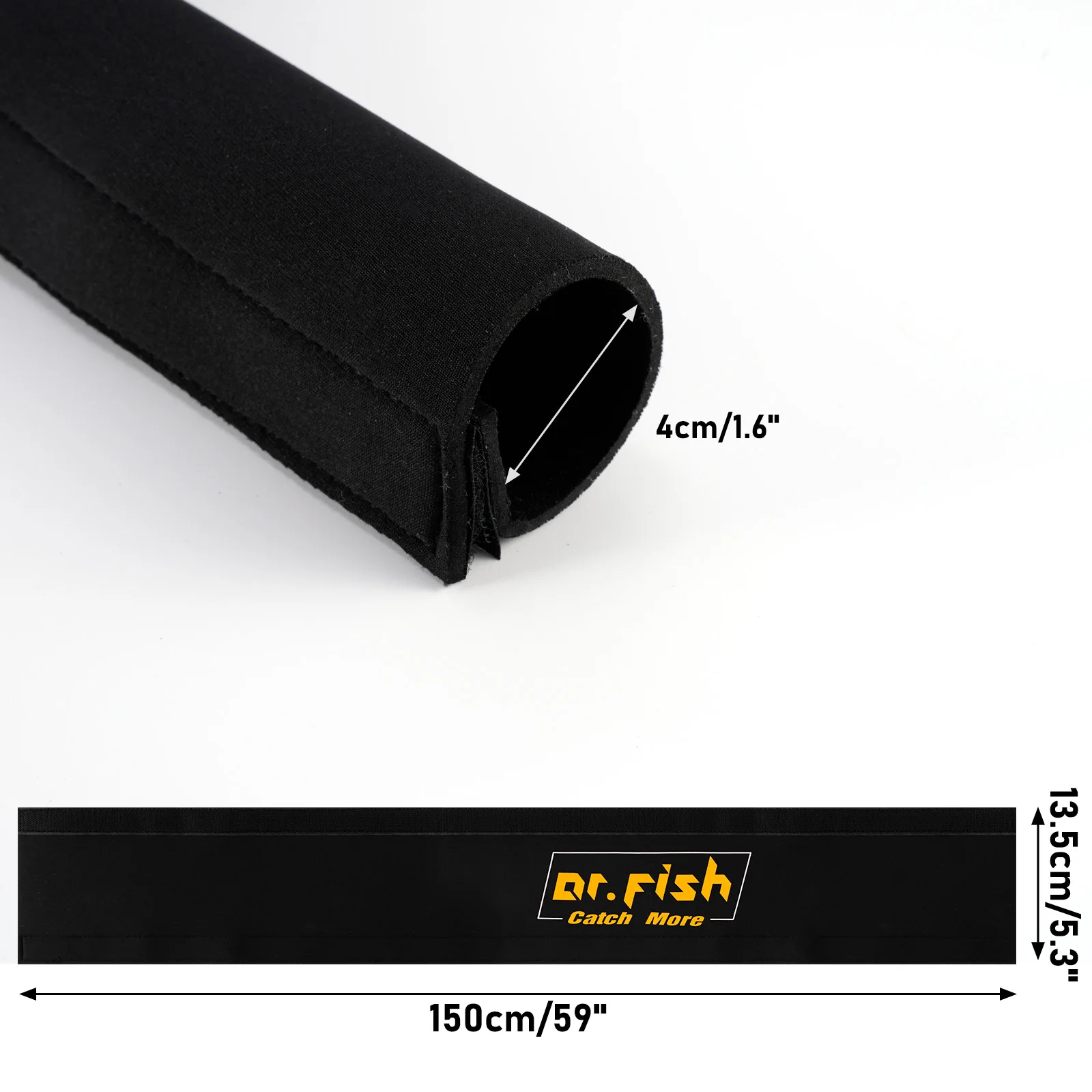 Funda protectora neopreno organizador cables pesca arrastre - imagen 2