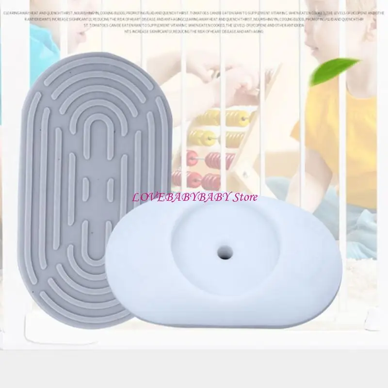 4pcs Protetor parede portão da Ponta parede para portão bebê montado na pressão 4xbc