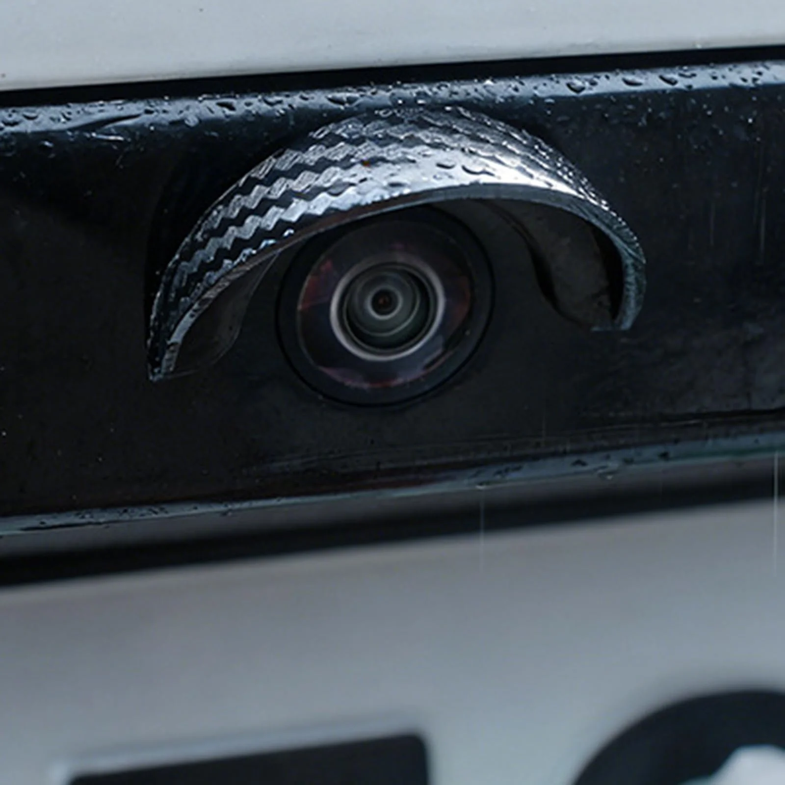 Self-adhesive Car Reversing Camera Rain Cover Drip-Proof Protective Car Camera Cover in-vehicle Camera Sun Shade Rain Shield