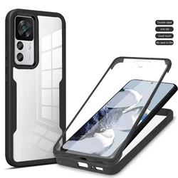 360 Protection Case For Xiaomi 10 Lite 11 11X 11T For Xiaomi 12 12X 12T 13 13T 14 Pro Civi 2 Shockproof Double Full Body Cover