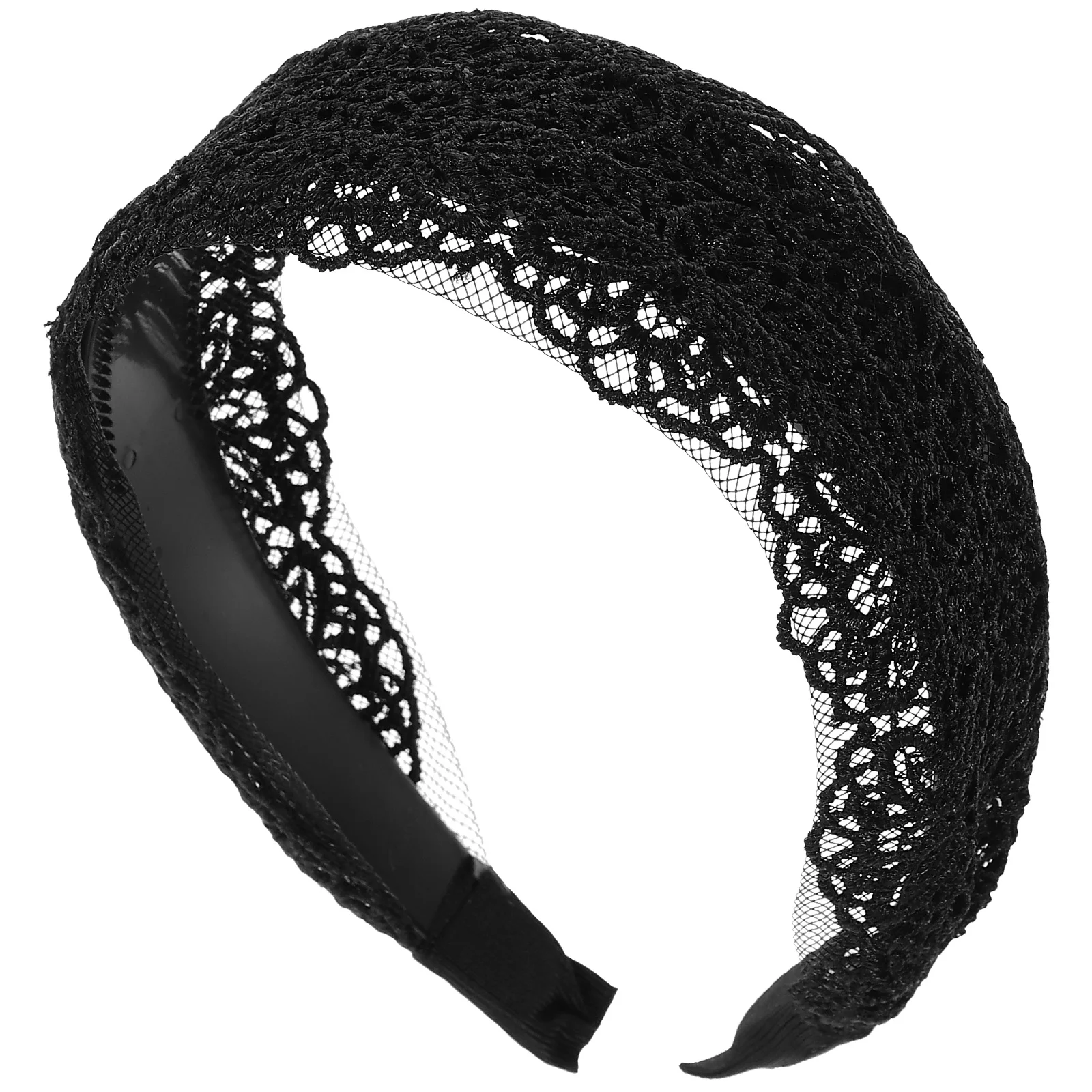 

Daily Life Hair Accessory Elegant Headband Hoop Wide Appointment Women Headdress Unique Design