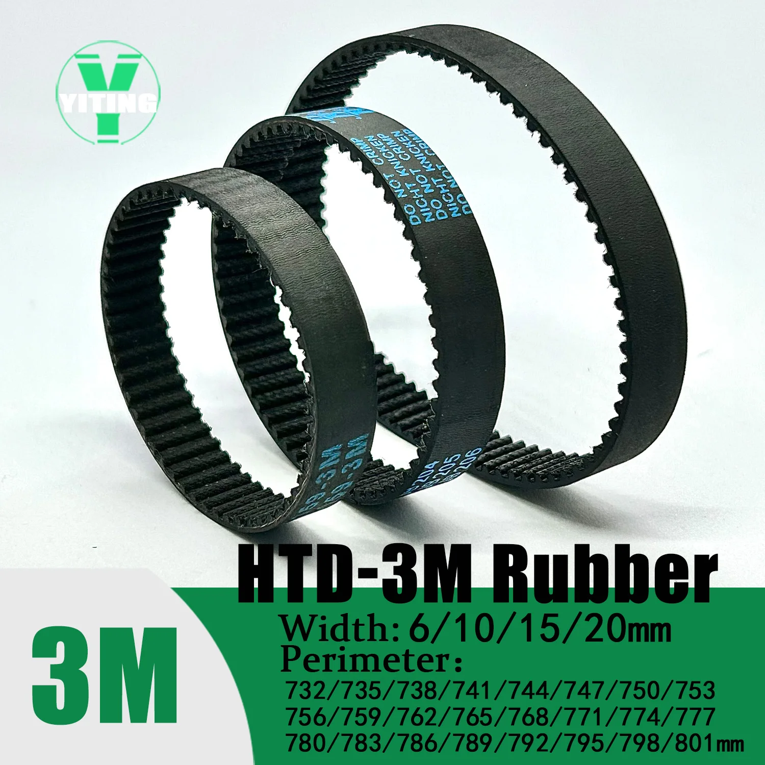 HTD-3M Timing Belt …