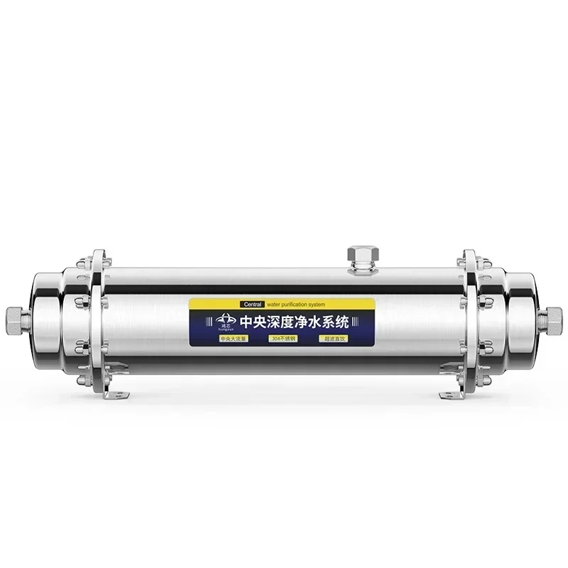 Hongxin เครื่องกรองน้ำสแตนเลสสำหรับบ้านทั้งหลังเครื่องกรองน้ำเครื่องกรองน้ำสำหรับครัวเรือนเครื่องกรองน้ำประปาห้องครัว3000L