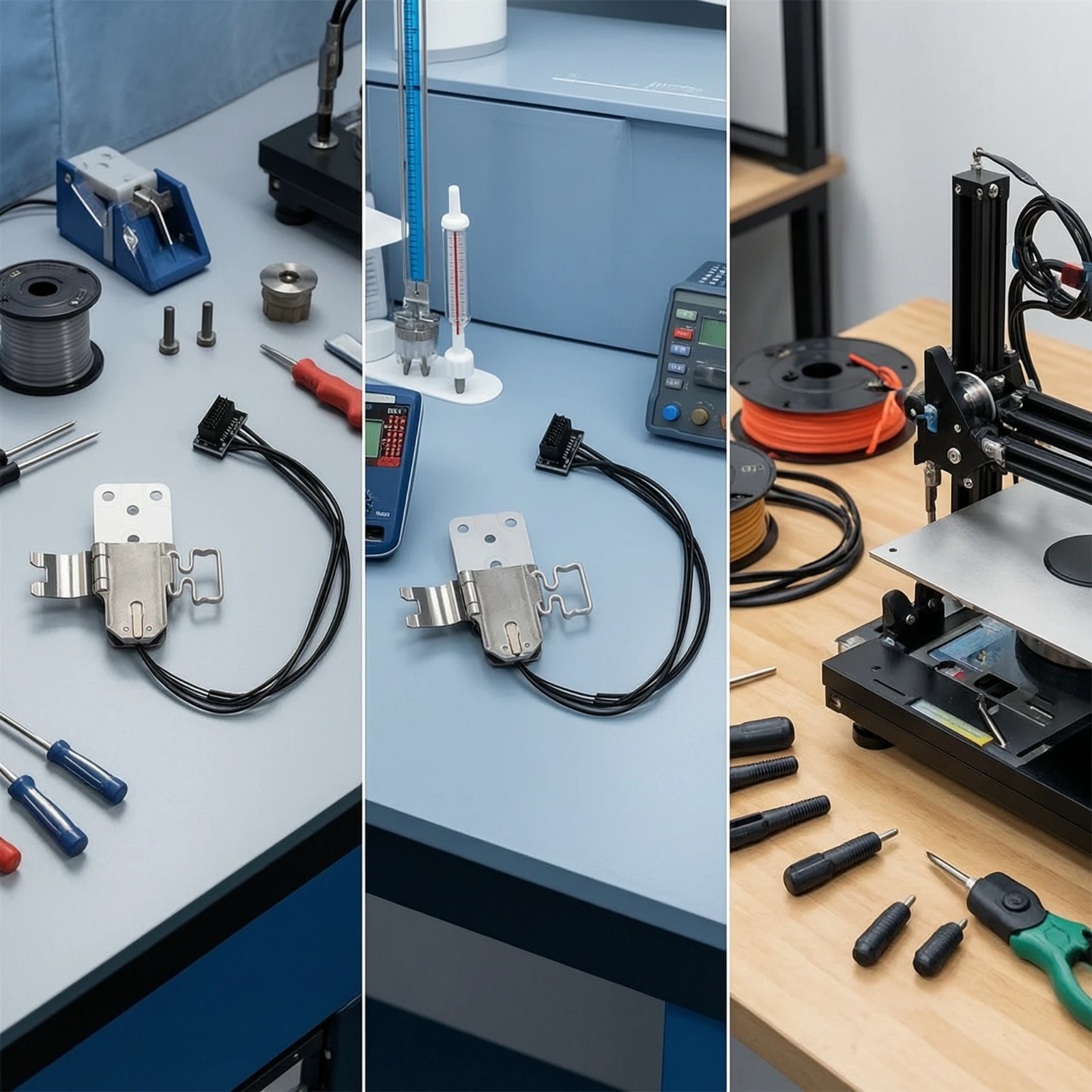 Heating Assembly High-Efficiency Heating Module with Screws Hotend Heater Stable Temperature Hotend with Metal Clip for Makers