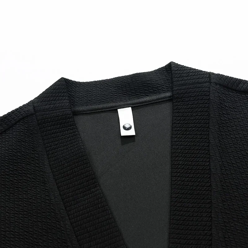 New in Big Size Men's Cardigan Jacket Oversize Loose Sweater Coat Male Zip-up Korean Style Spring Green 6XL 8xl Large Plus