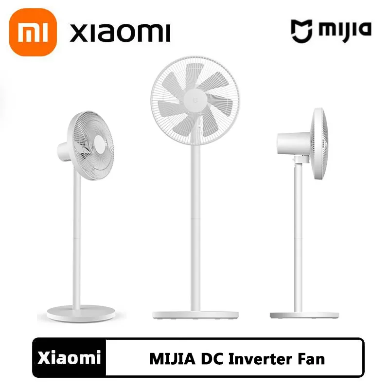 

XIAOMI MIJIA AC Inverter Fan Ultra Quiet Home Cool House Floor Standing Fan Portable Air Conditioner Natural Wind App Control