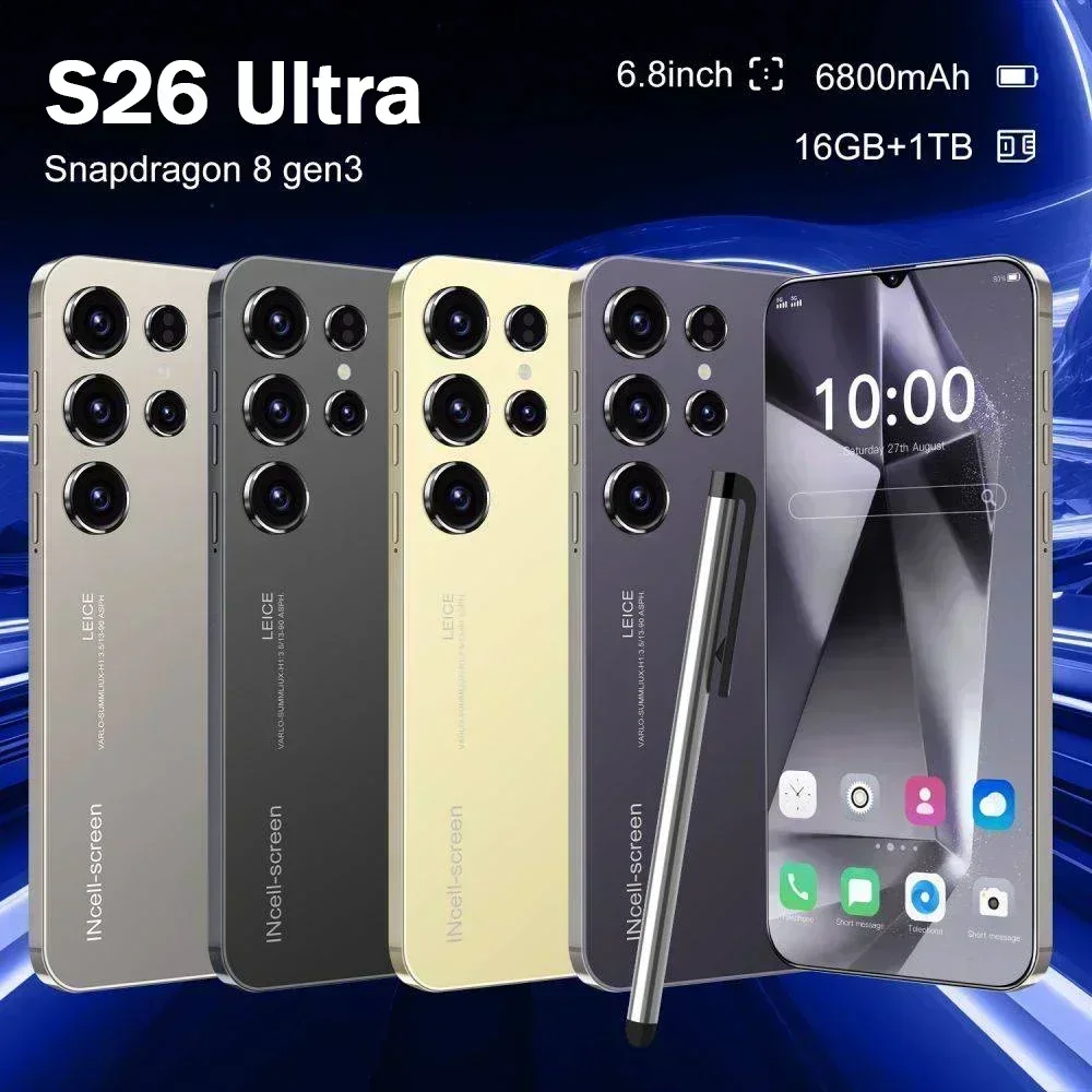 New Smartphone S26Ultra 5G 6.8