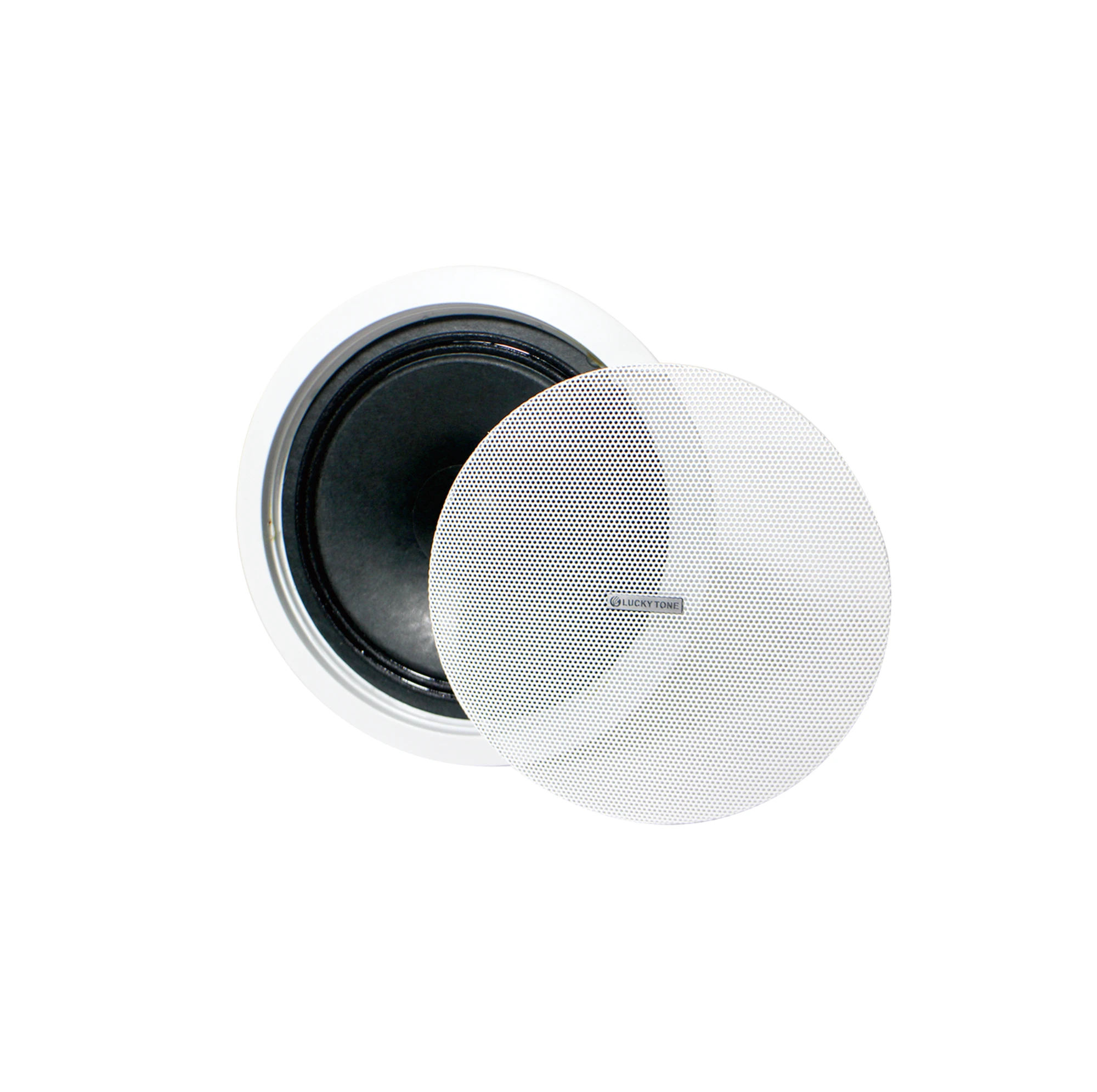 Amplificatore da parete touch screen! BA-415TC PK2 4*15 W Supporto audio multi-casa intelligente 8 pezzi Altoparlante da soffitto a gamma completa CP-606L Sistema PA