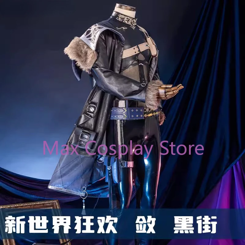 Max Cos Nu: Carnival Rei Game Suit Gorgeous Handsome Uniform Cosplay Costume Halloween Party Role Play Outfit Men XS-XXL