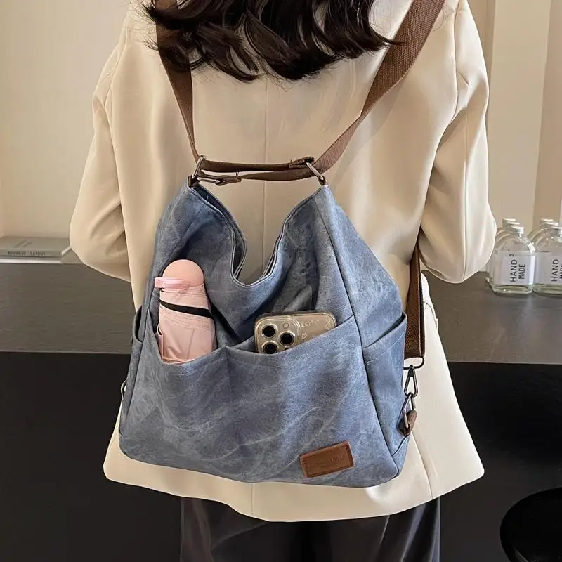 New Brand Design Handbags Women Shoulder Bag Soft PU Leather Crossbody Large Capacity Tote Fashion Female Underarm Bags
