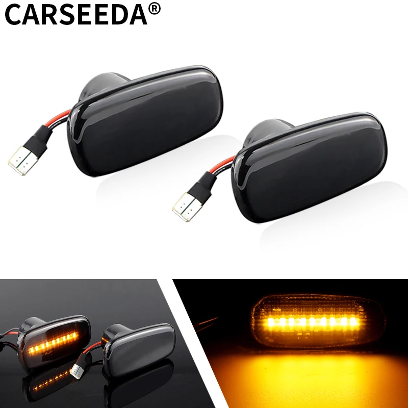 LED Dynamic Side Marker Light For Lexus IS200 300 LS430 UCF30 Scion xB Toyota Prius Kluger Wish Altezza Isis Crown Comfort RAV4