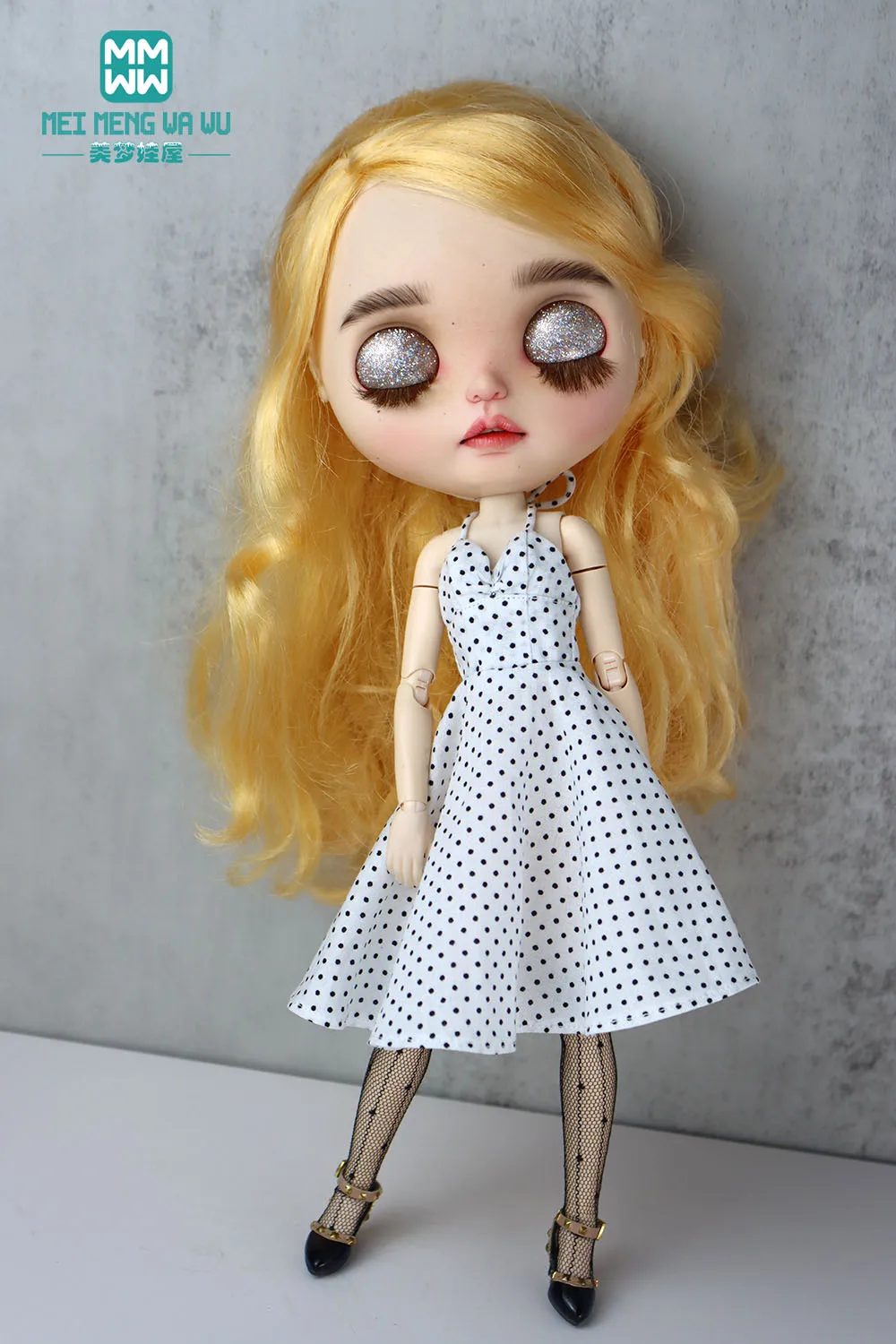 NEW 28-30cm Blyth Azone OB22 OB24 Doll Clothes Fashion Suspender Skirt Halter Dress
