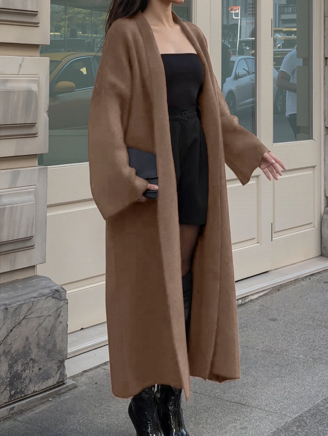 2025 chaquetas de mujer, ropa para mujer, chaqueta, abrigo de otoño e invierno, abrigo de punto de manga larga a la moda, gabardina, suéter, ropa de mujer