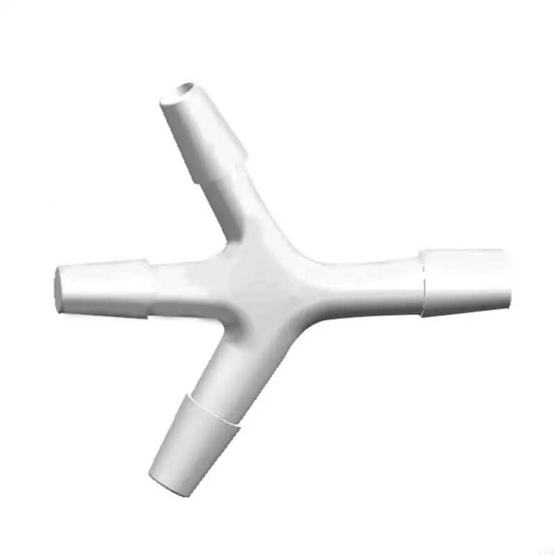 L5YF 3-Way Milk Extractor Tube Adapter Wide Compatibility with Most Breast Pumps Lightweight Design Connection Connector