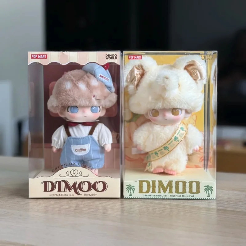 

POPMART DIMOO маленький слоненок виниловый плюшевый подвесной брелок для карт Таиланд ограниченная серия подарок подлинное сердцебиение специальная смесь