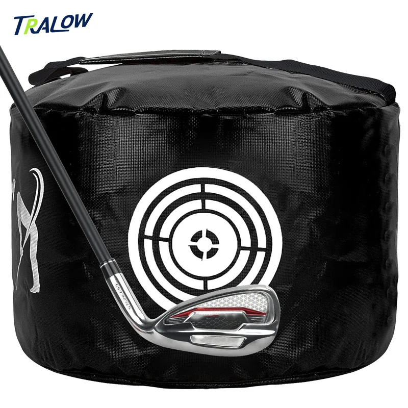 مجموعة أدوات تدريب أرجوحة الجولف TRALOW - مع تصميم مستهدف ومساعدة تدريب القوة المحمولة للاستخدام الداخلي والخارجي