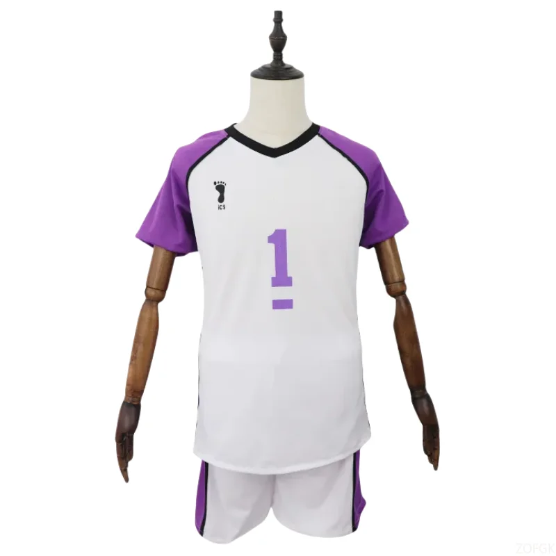 Kostum Cosplay Setelan Bola Voli Anime Jersey Bola Voli