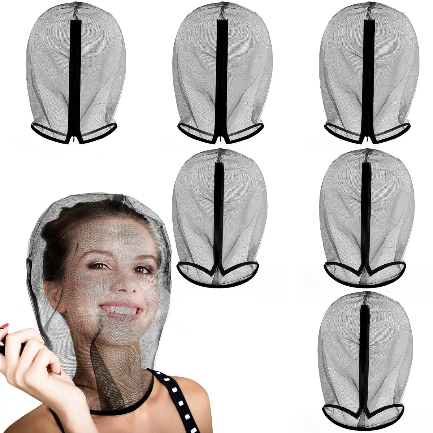 Single Party vs. Bridal Party: Short European and American Wedding Veil, Netting Head Cover, Mask