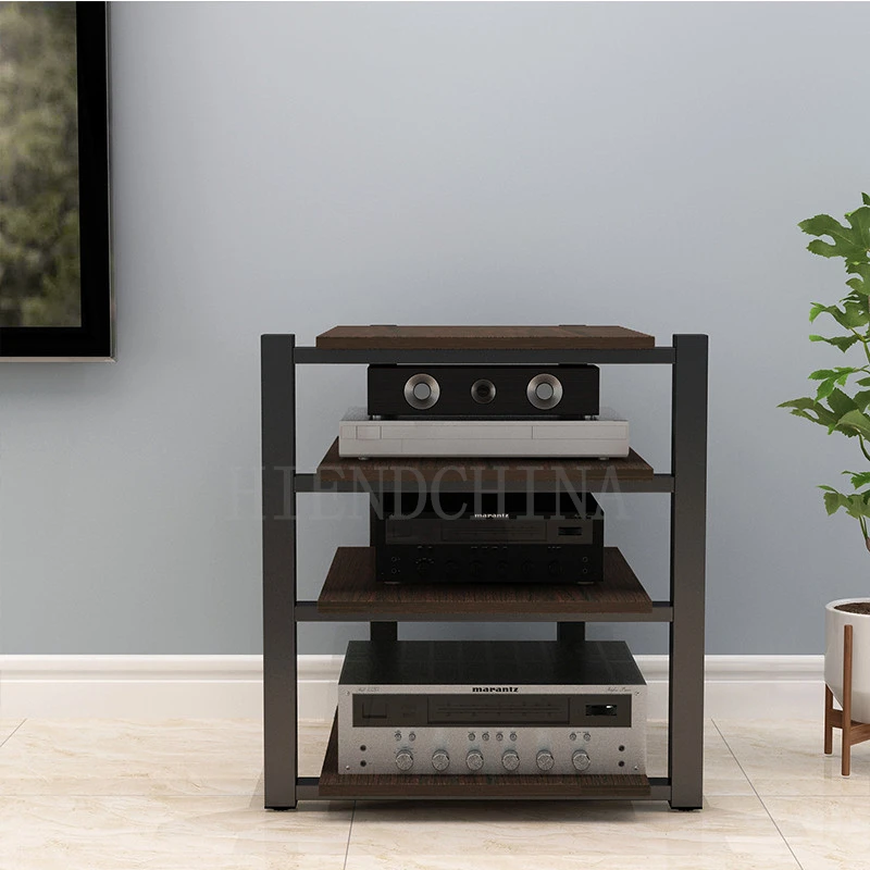 DK-06 전력 증폭기 캐비닛 오디오 캐비닛 파워 앰프 프레임 스피커 삼각대 충격 흡수 장치 HIFI 비디오 TV 캐비닛