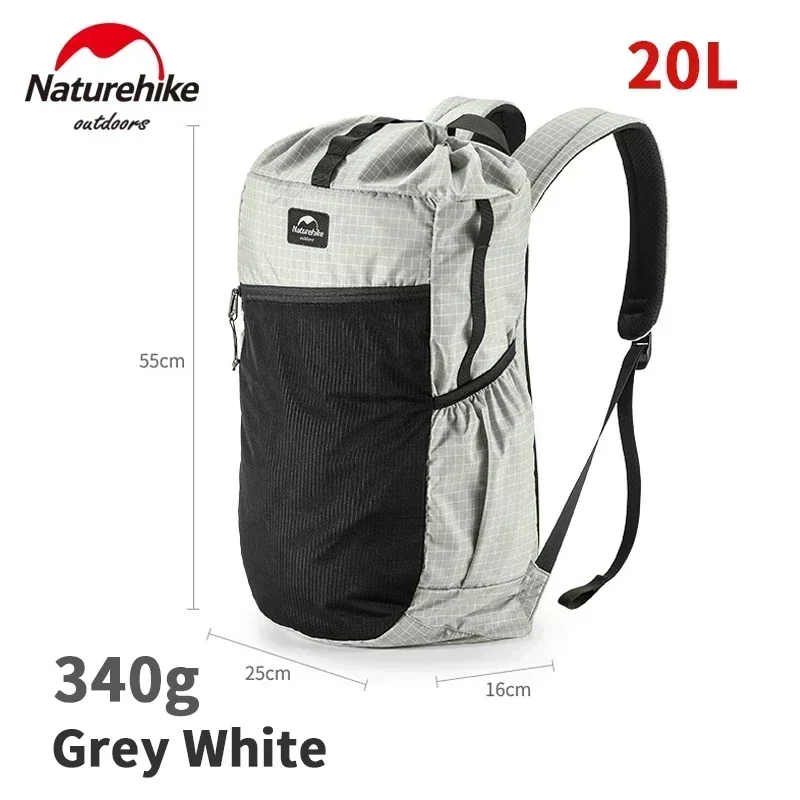 Imagem -02 - Naturehike-mochila ao ar Livre de Grande Capacidade para Homens e Mulheres Bolsa de Escalada Viagem Camping Caminhadas Ciclismo Verão 20l