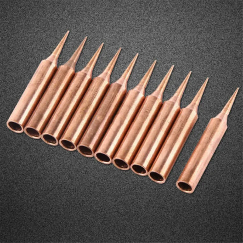 Replacement Accessories Soldering Iron Tips Tools Spare Parts Station For Attachment 10pcs Set Copper Screwdriver