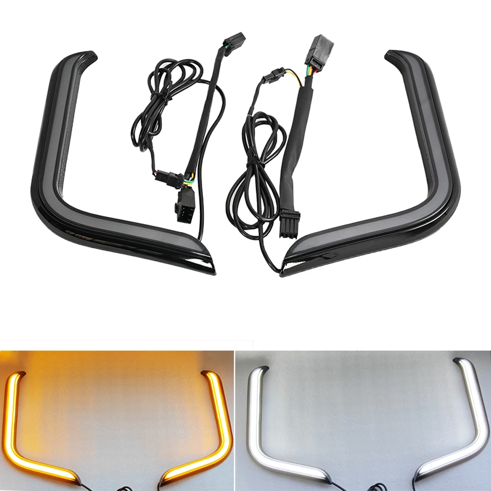 

Хромированный нижний вентилируемый обтекатель с LED-подсветкой для мотоциклов Harley Touring 1996-2013