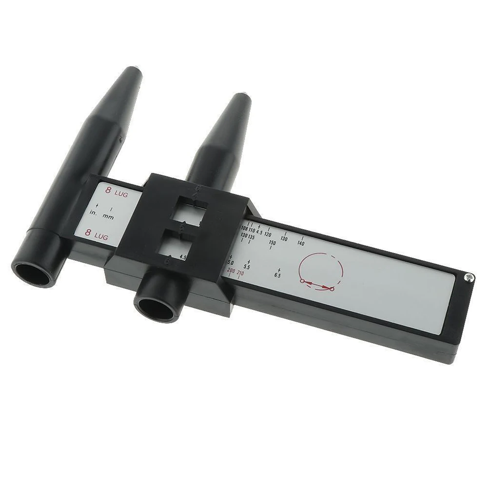 Wheel Bolt Pattern Ruler Tool for Verifying Pitch Diameter Before Installing Replacement or for custom Wheels Wheel