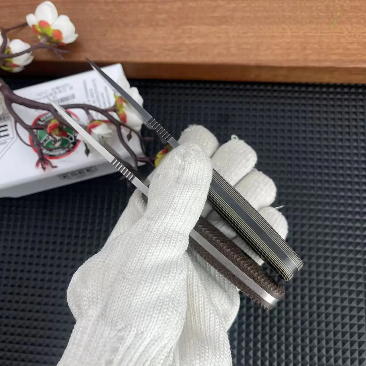 ESEE-Izula Knives - Tactical D2 Blade Outdoor Hunter Tools, Easy to Carry, Self Defense Survival Fixed Blade Knife, G10 Handles