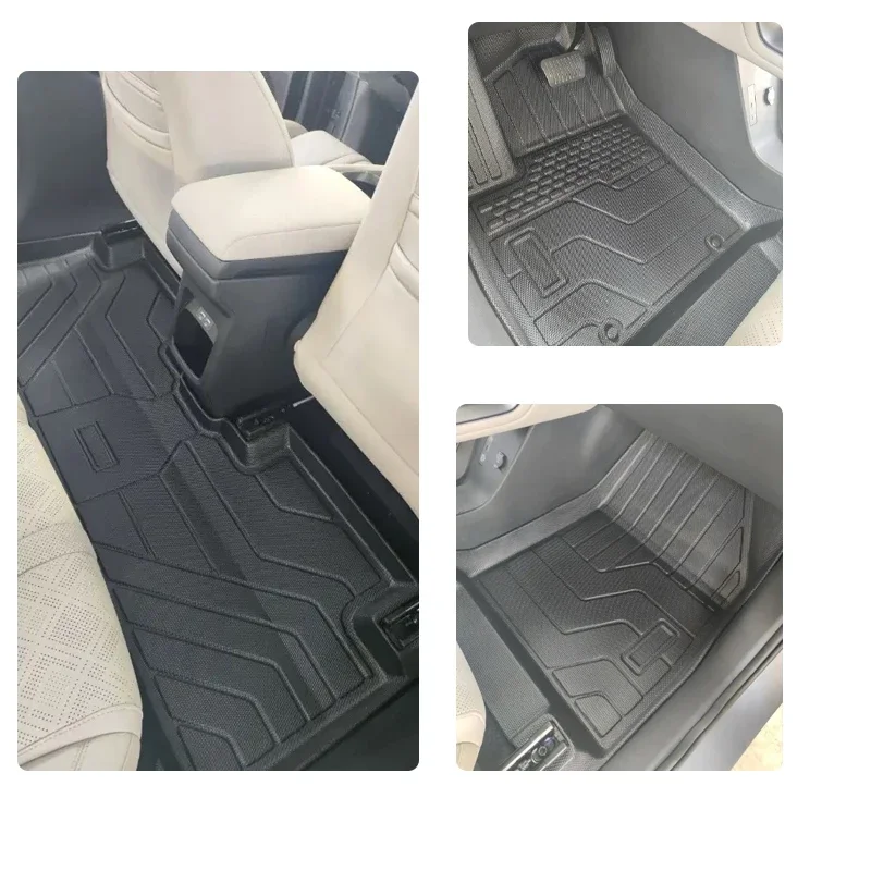 Car Floor Mats For BYD Yuan Up 2024 2025 2026 5seat Anti-dirty Pads Left Hand Driver Foot Carpet Cover Auto Interior Accessories