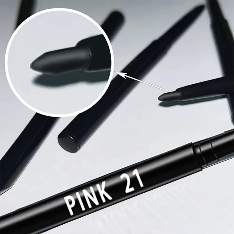 3pcs Smooth Waterproof Eyeliner Gel Pencil Black Eyeliner Soft Easy Wear High Pigment Matte Concealer Pen Lasting Eyes Makeup