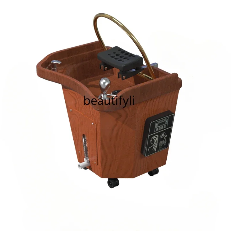 

Constant Temperature Water Circulation Shampoo Chair, Hair Salon, Beauty Massage, Fumigation Head Therapy, Luxury, Barber Shop