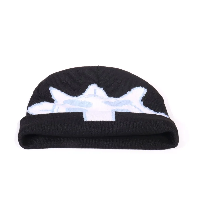 2025 Herfst Outdoor Street Fashion Pullover Hoed Casual Veelzijdige Gebreide Hoed Zacht en Comfortabel Unisex Hoed Oranje Emmer Hoed