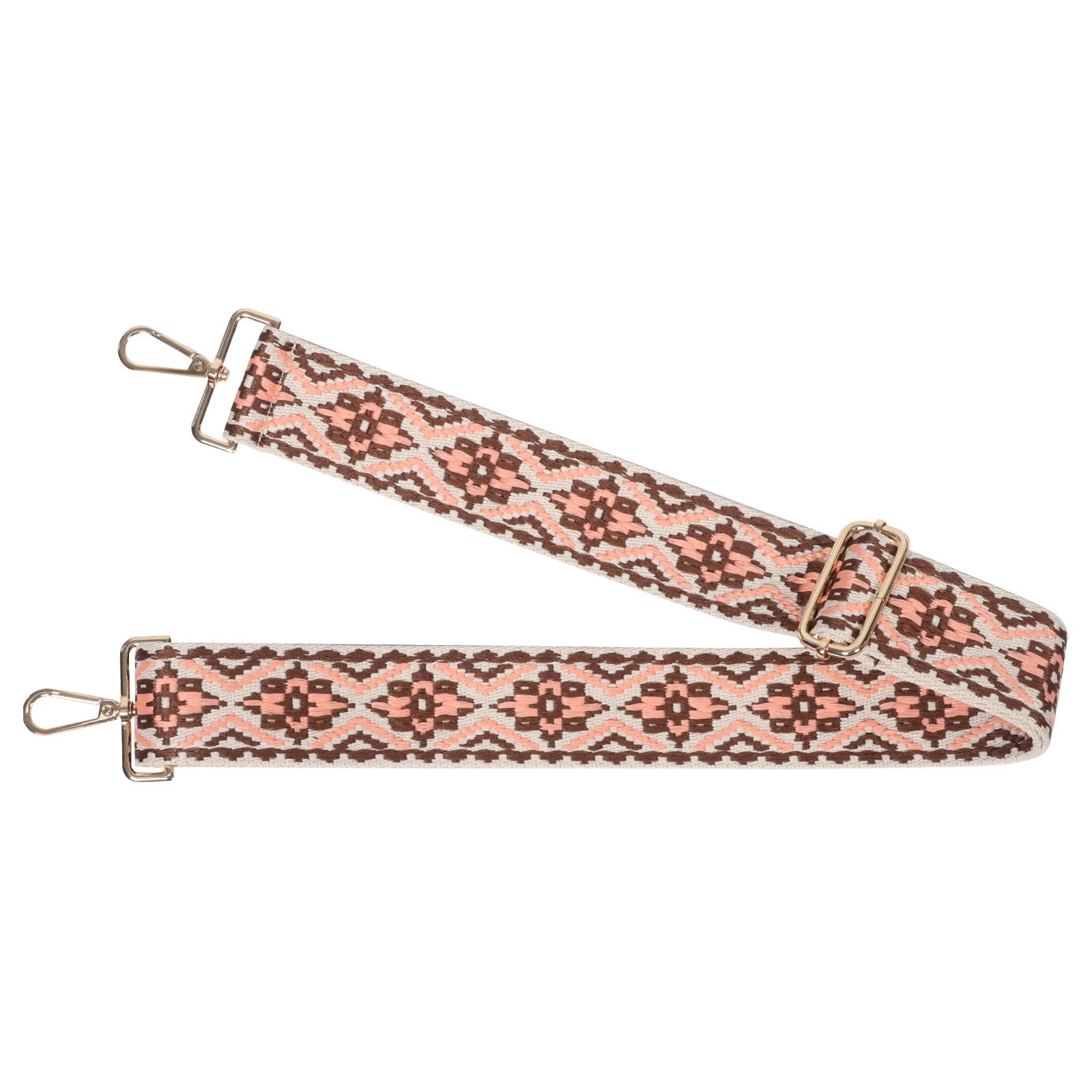 حزام كتف عريض مطرز قابل للتعديل على الطراز العرقي، حقيبة كروس مريحة، حزام محفظة، حقيبة يد مزخرفة #4