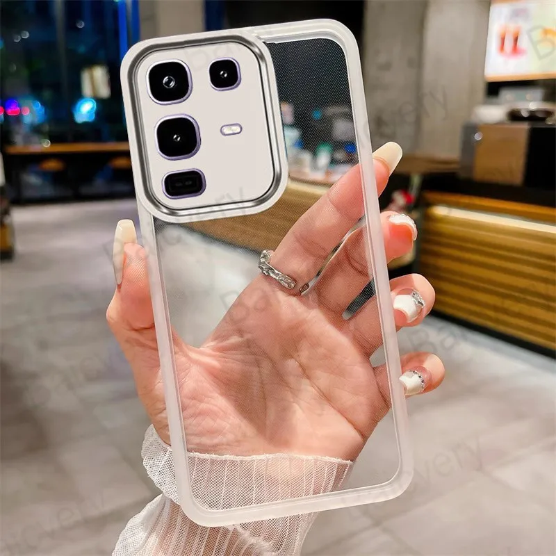 Para Infinix Note 50 4G Pro + Plus 50S 50X carcasa protectora de cámara anticaída colorida cubierta trasera de TPU