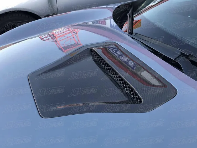 OEM Style Carbon Fiber Hood Vent for 2016-2019 Honda Civic Type-R FK8
