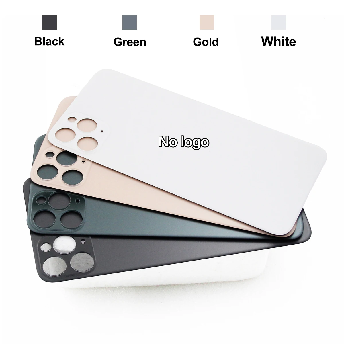 For iPhone 11 Pro Max Back Glass Panel Battery Cover Replacement Rear Housing Compatible with For iPhone 11 Pro