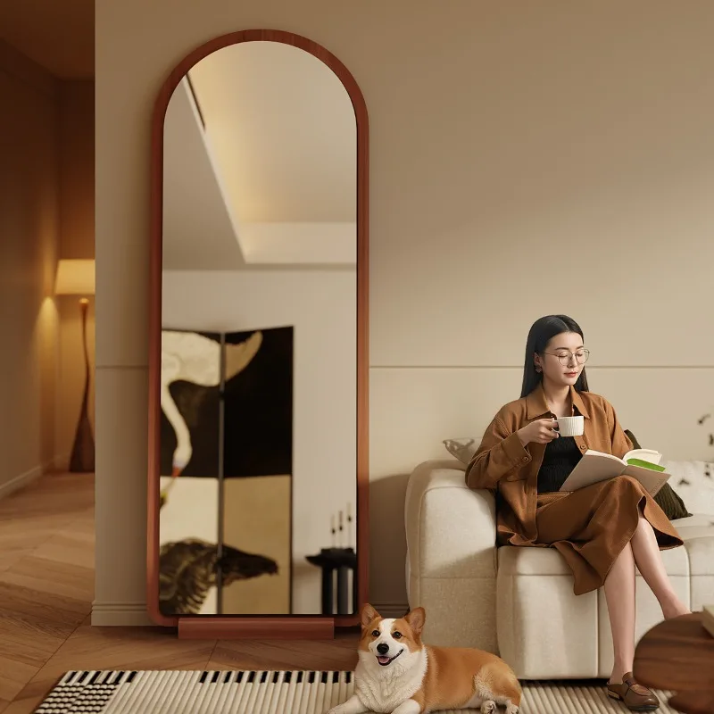 

Full Body Aesthetic Mirror Bedroom Luxury Makeup Long Nordic Vintage Girls Mirror Modern Living Room Espelhos Home Decorations