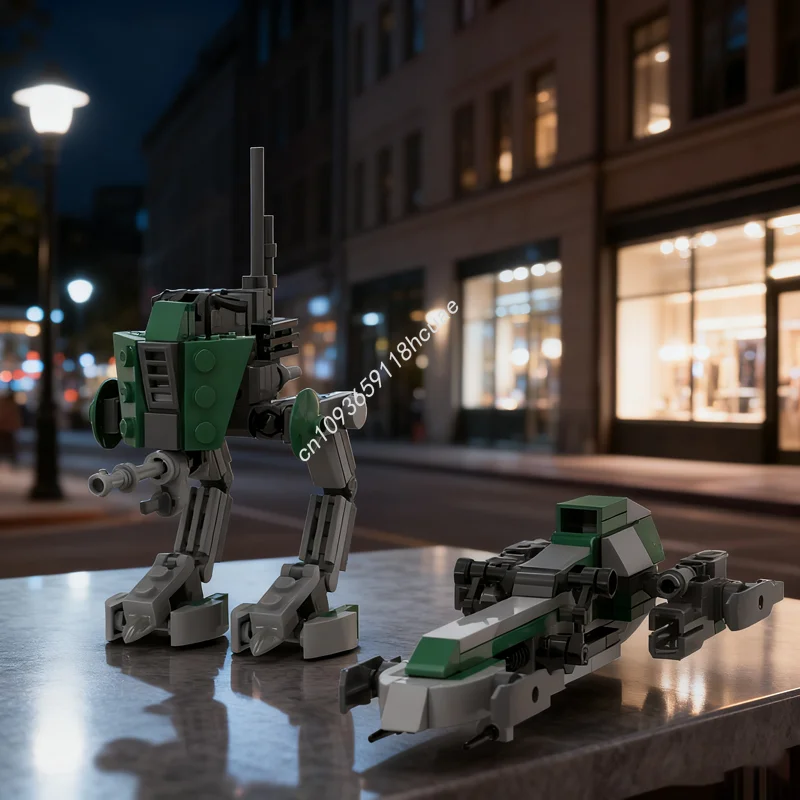 

1044 шт. MOC RT и BARC Speeder Mega Pack Star Battle Модель игрушки Строительные блоки Сборка DIY Рождественский подарок Креативный кирпич для детей