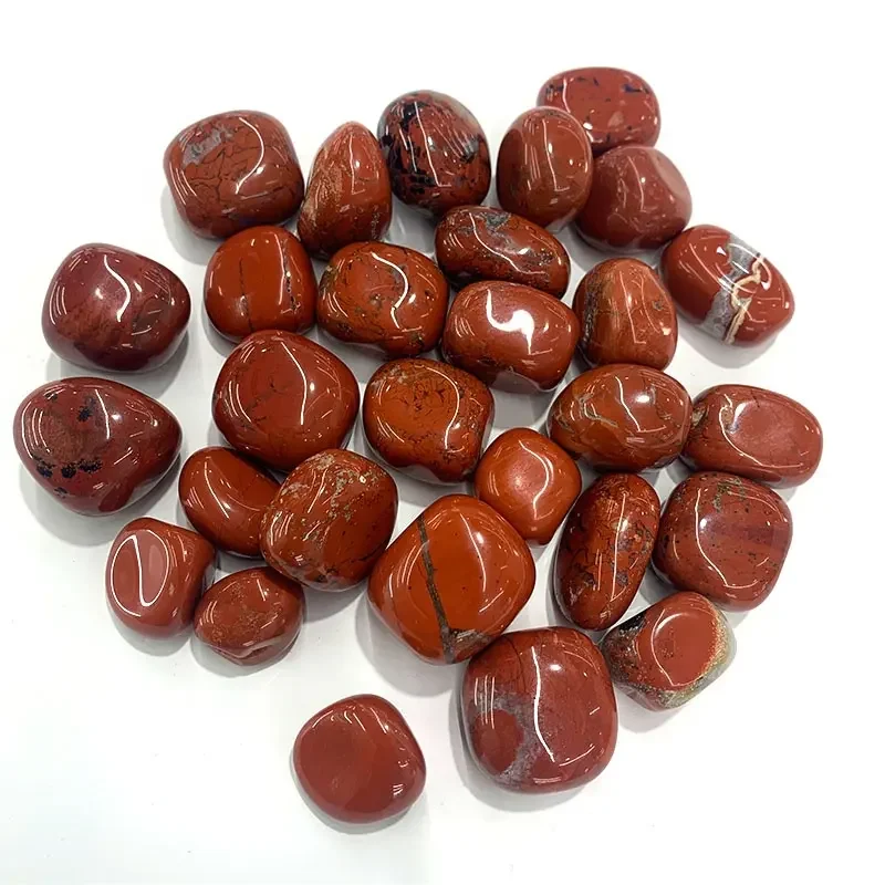 Natural Polished Gemstone Crystals Healing Stones Red Jasper Tumbled Stone for Home Decoration