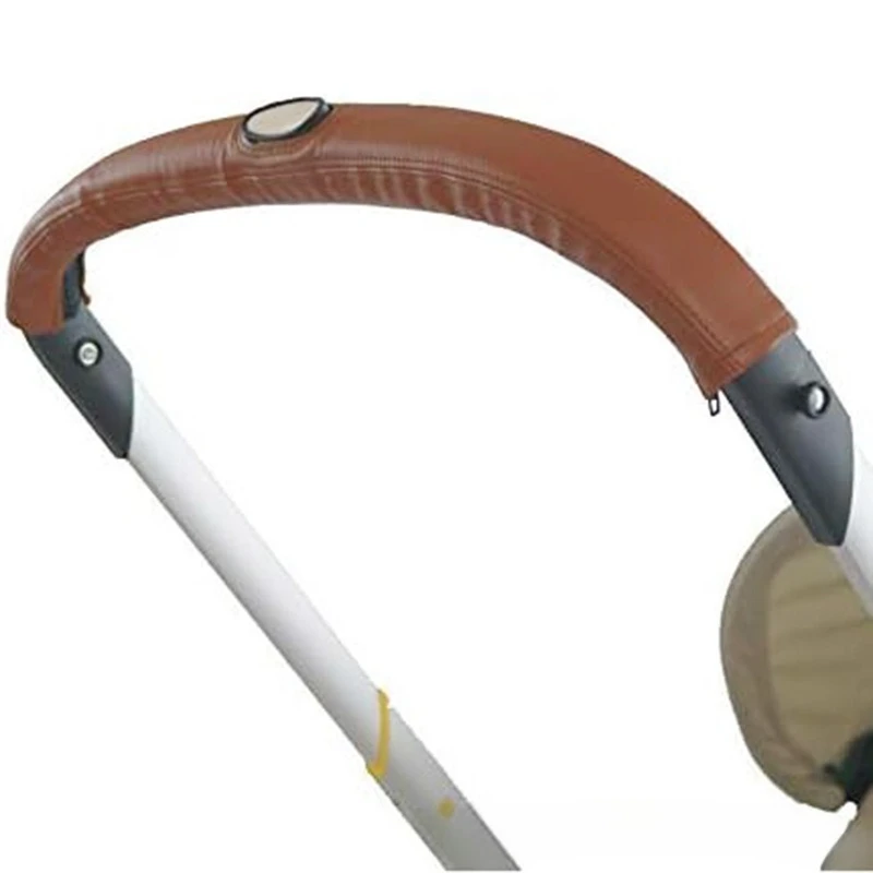 

Чехол для ручки детской коляски 4-в-1 из кожи, совместимый с детскими колясками и автокреслами, съемный