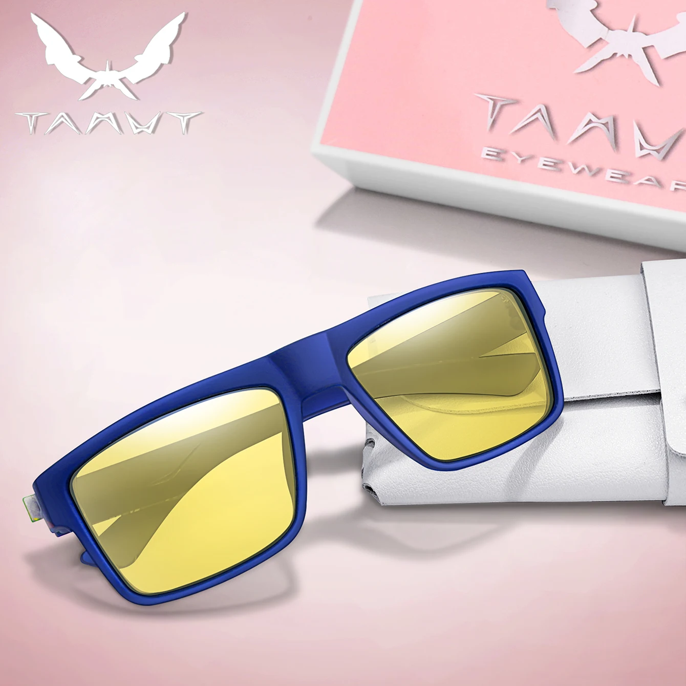 Polarisierte Sonnenbrille für Männer und Frauen, Marke, trendige Brillen, Unisex, Vintage, Motorrad, Fahren, Angeln, Reisen, Sonnenbrillen mit Box – Detail 4