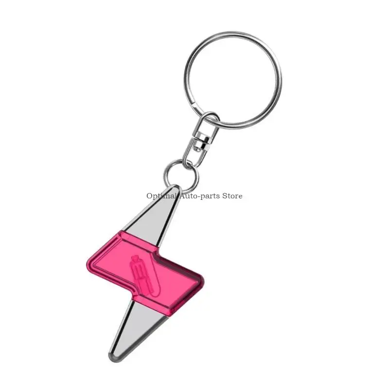 

Blue Unique Static Discharger Keychain Fashionable decors for Everyday