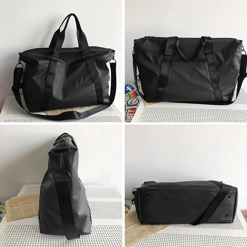 Bolsa de viaje impermeable de gran capacidad para hombres, bolsa de viaje portátil y deportiva, bolsa de Fitness, bolsa de gimnasio de yoga,